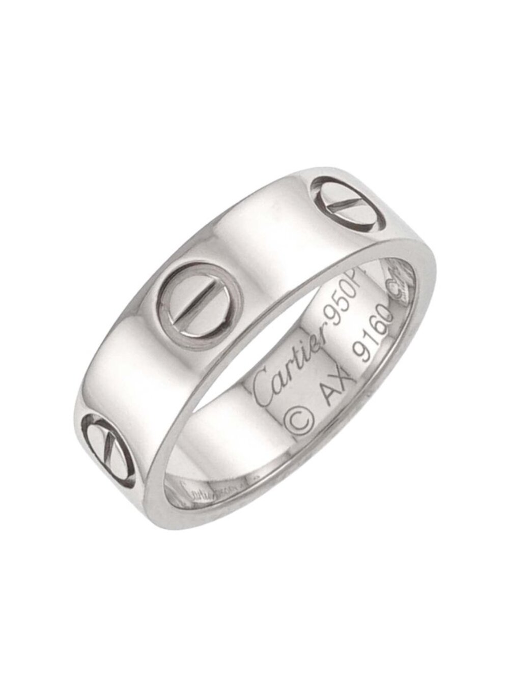 Cartier Love 49 Ring Platinum